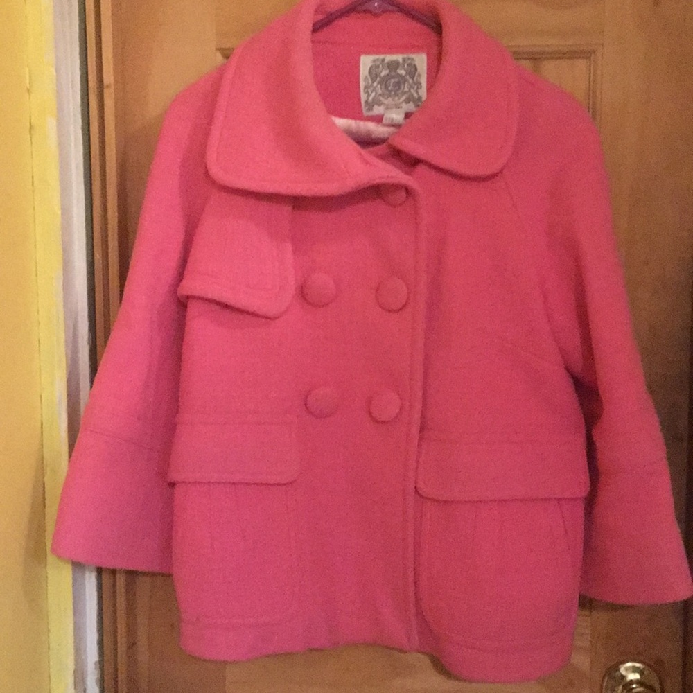 Pink coat